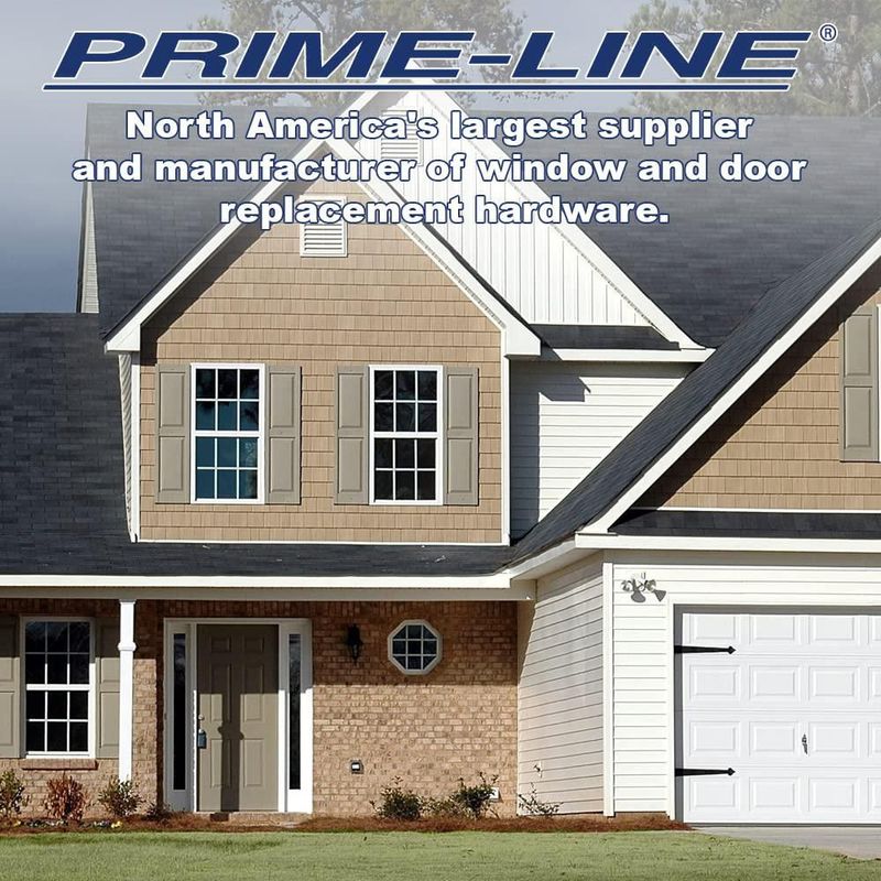 Colgadores de pantalla Prime-Line PL 7845 blancos de 2 x 11 cm paquete de 6