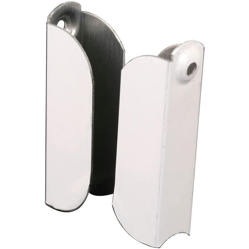 Colgadores de pantalla Prime-Line PL 7845 blancos de 2 x 11 cm paquete de 6