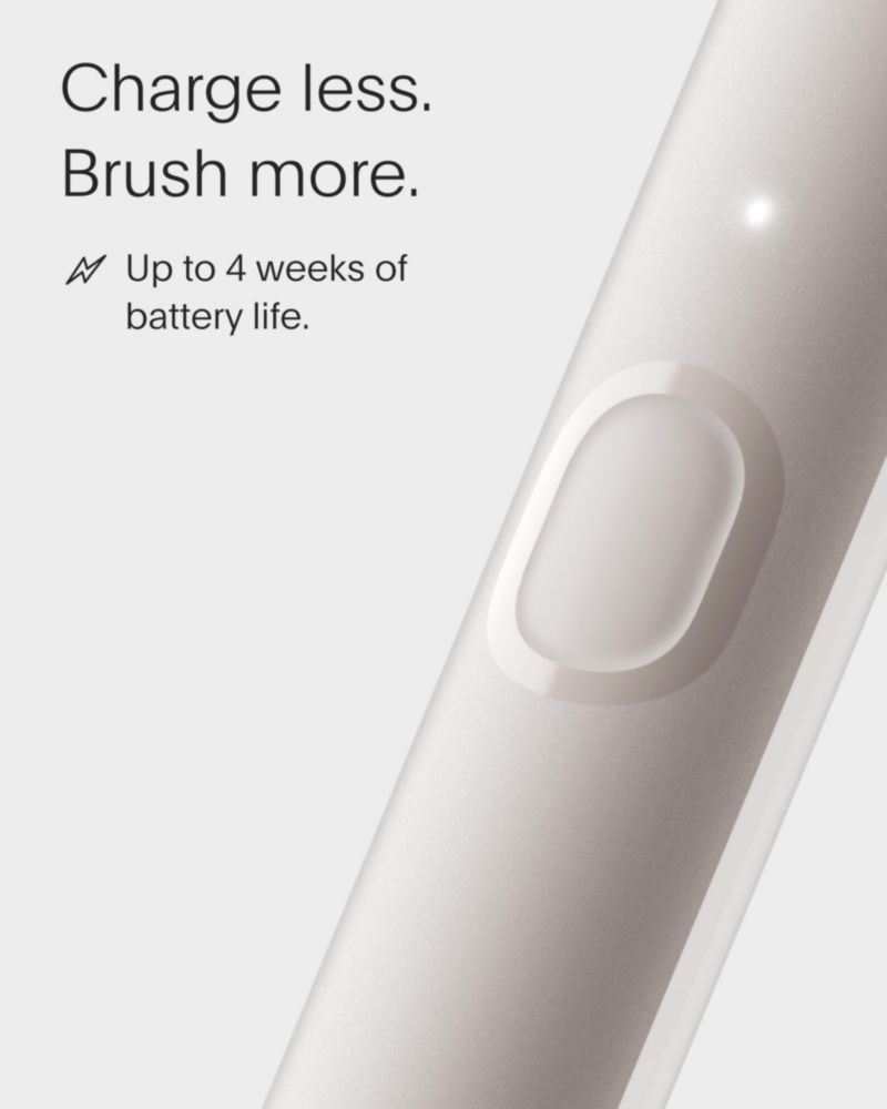 Cepillo de dientes eléctrico SURI Core Sonic gris con sensor de presión