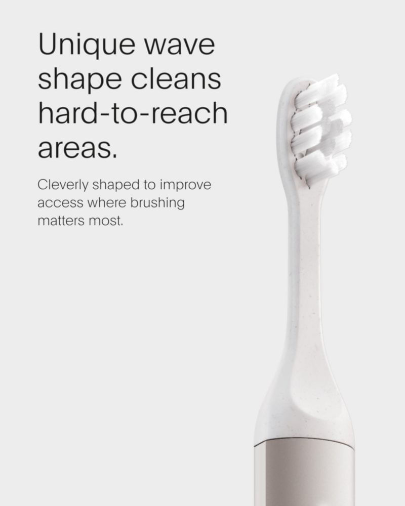 Cepillo de dientes eléctrico SURI Core Sonic gris con sensor de presión