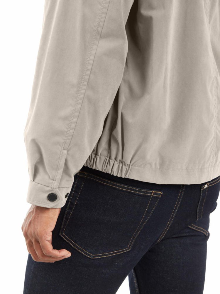 Chaqueta de Golf London Fog para Hombre Cierre Frontal Color Auburn