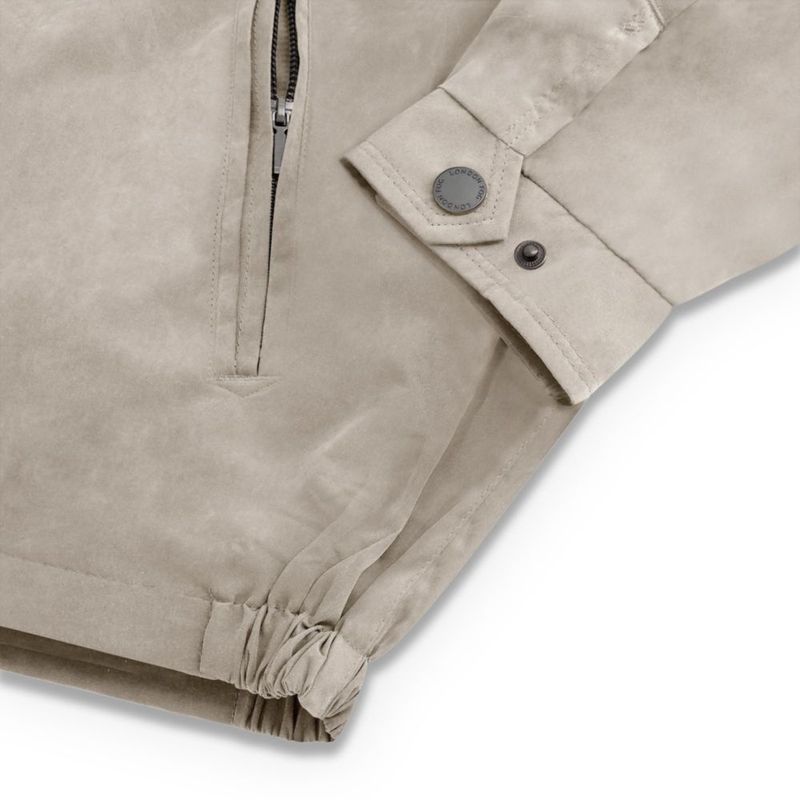 Chaqueta de Golf London Fog para Hombre Cierre Frontal Color Auburn