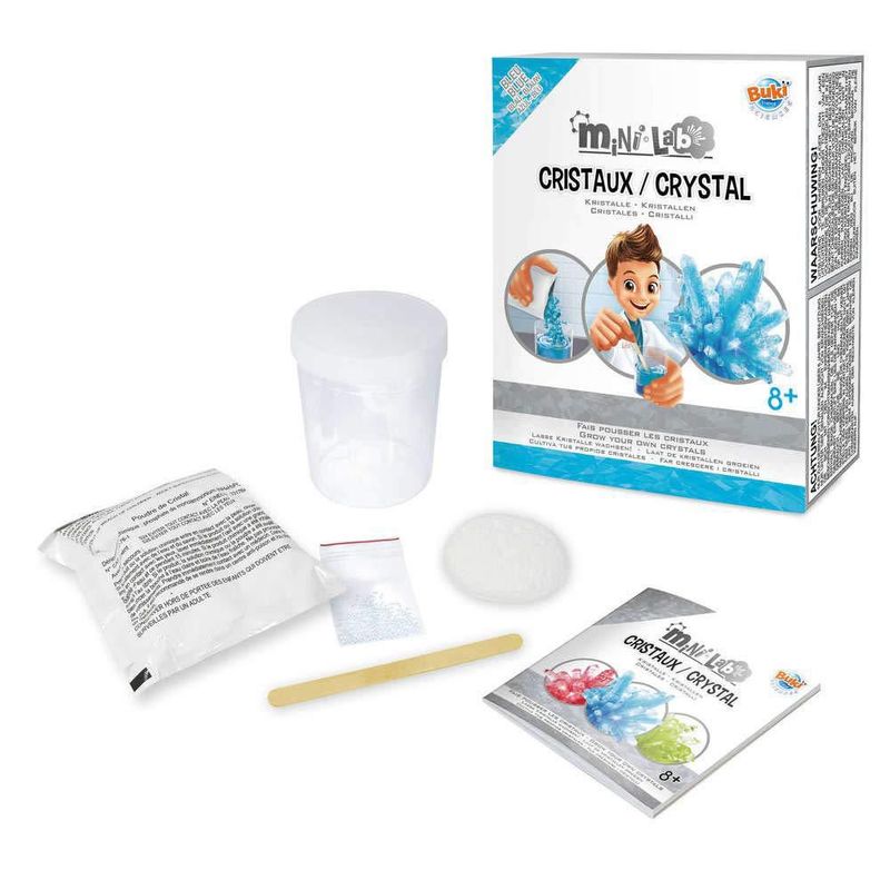 Kit para cultivar cristales Buki Mini-Lab 3006 8+