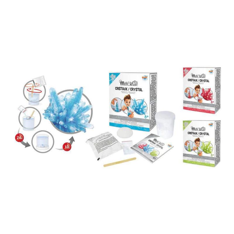Kit para cultivar cristales Buki Mini-Lab 3006 8+