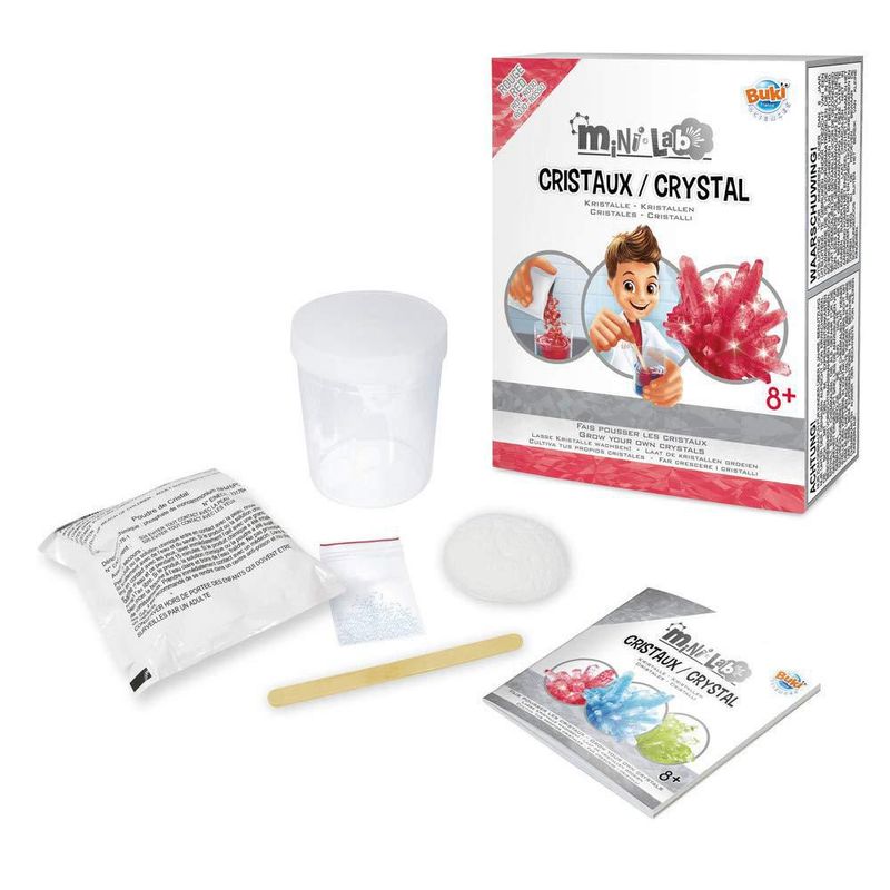 Kit para cultivar cristales Buki Mini-Lab 3006 8+