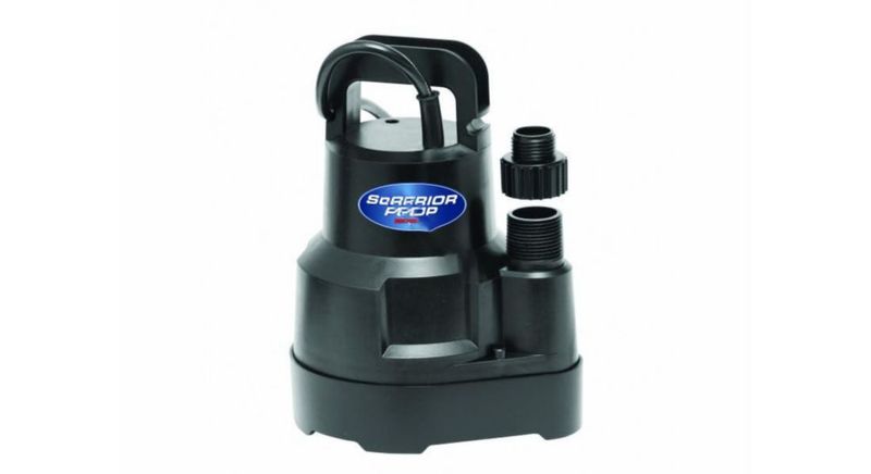 Bomba de agua Superior Pump 91016 1/6 HP exenta de aceite negra