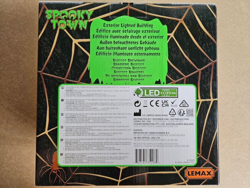 Edificio Lemax Bigfoot Brewhaus 20 cm Iluminado