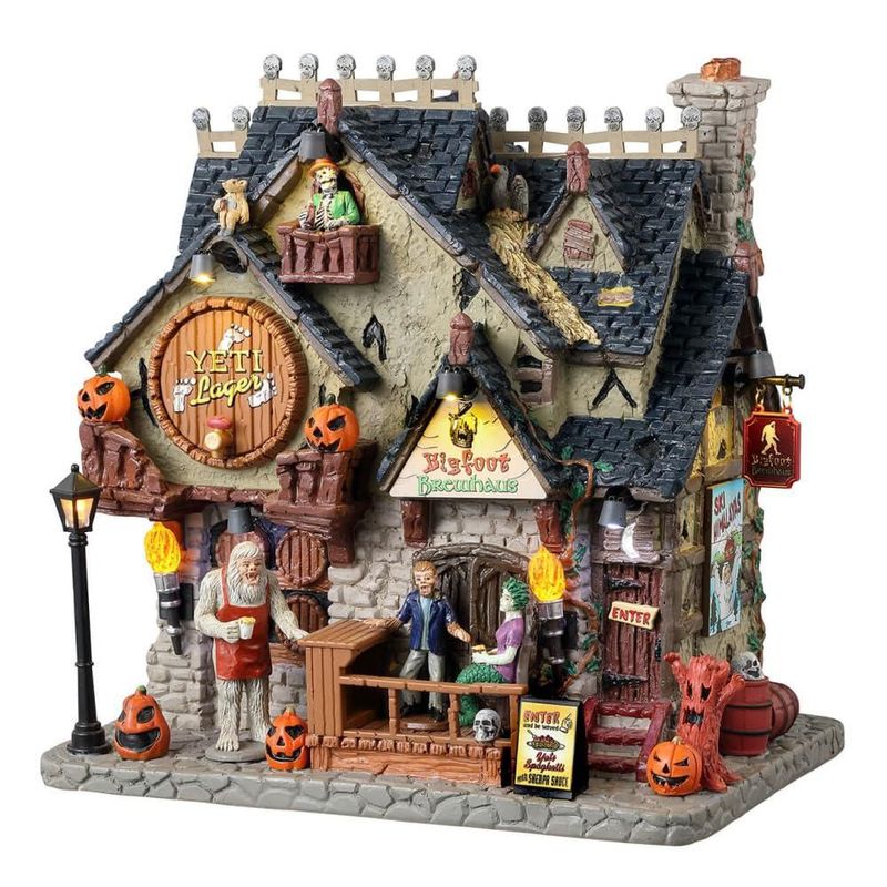 Edificio Lemax Bigfoot Brewhaus 20 cm Iluminado