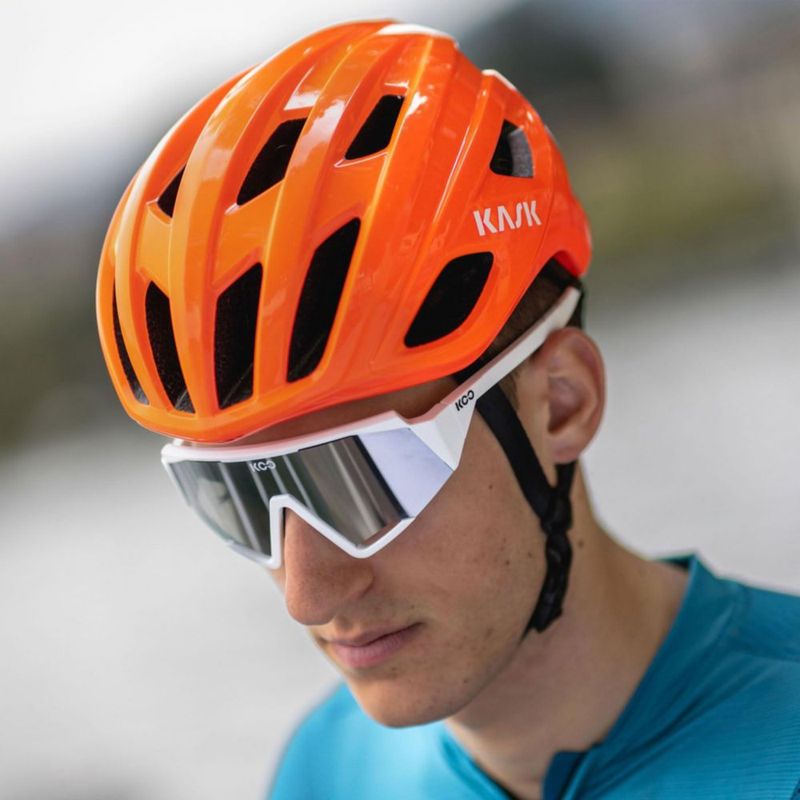 Casco Kask Mojito3 Naranja Fluo Talla S