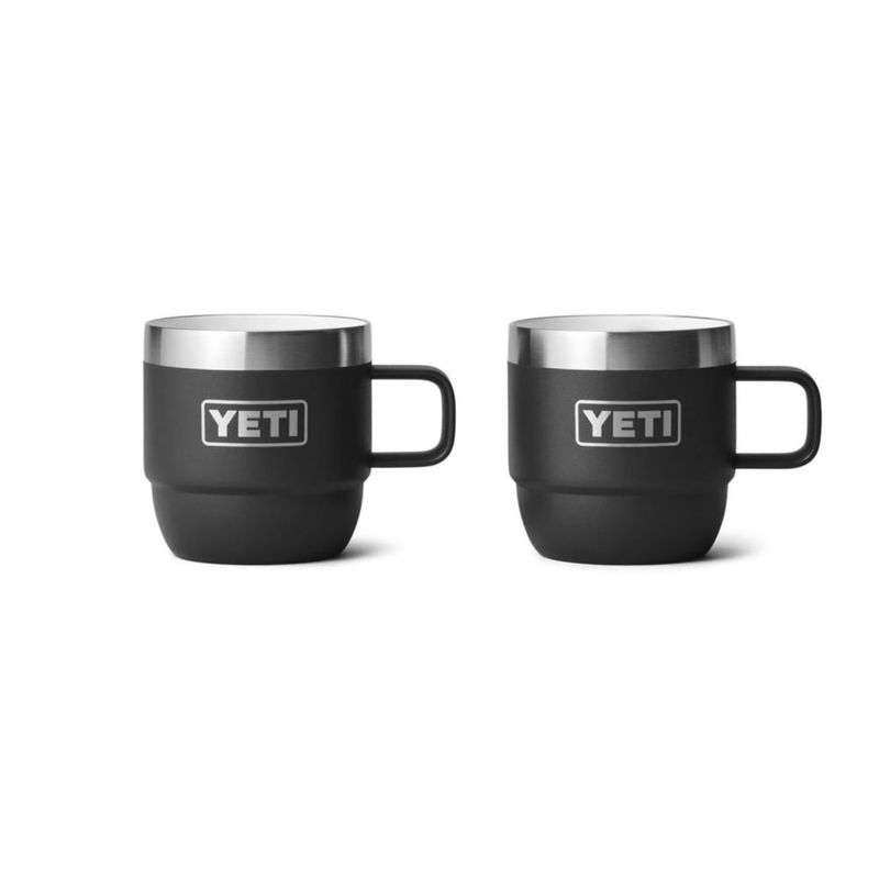 Taza YETI Rambler de acero inoxidable con aislamiento al vacío 180 ml paquete de 2 unidades