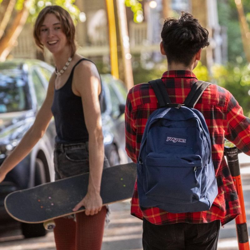 Mochila JanSport SuperBreak One duradera y ligera azul