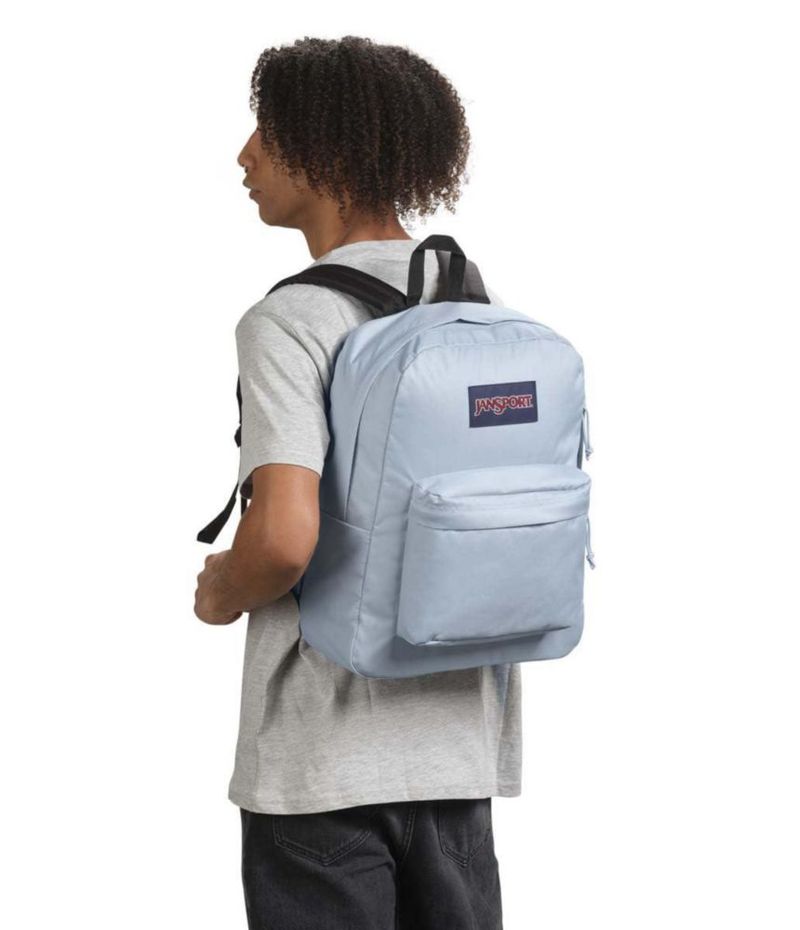 Mochila JanSport SuperBreak One duradera y ligera azul