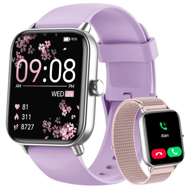 Reloj Inteligente Hingso 185" con Bluetooth y Llamadas Fitness