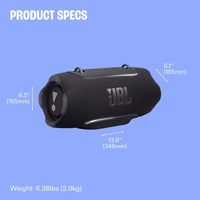 Parlante portátil JBL Xtreme 5 resistente al agua con powerbank