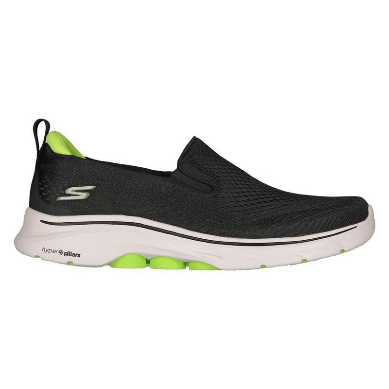 Tenis skechers mens go walk negro para hombre 216637xbklm