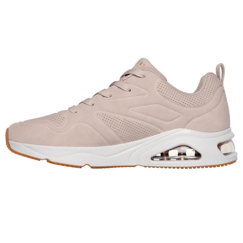 Tenis skechers street uno beige para hombre 183090nat