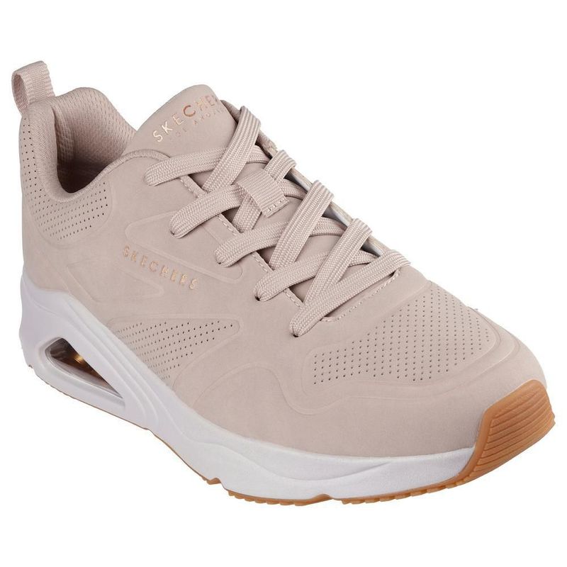 Tenis skechers street uno beige para hombre 183090nat