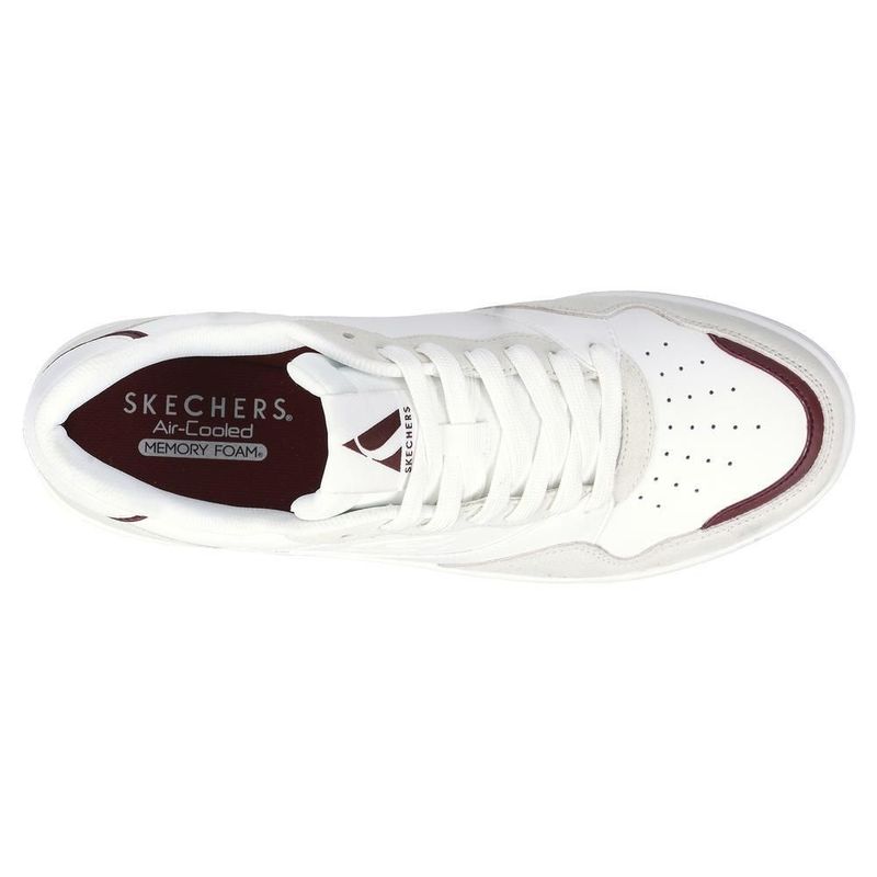 Tenis skechers street blanco para hombre 183241wbug