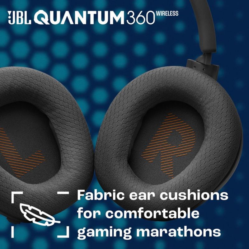 Audífonos Gamer JBL Quantum 360X Inalámbricos con Micrófono Desmontable