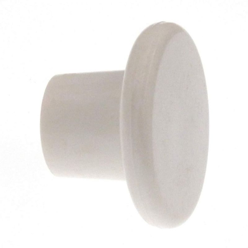 Perilla para Gabinete Amerock Redonda de 3 cm Blanca Heritage