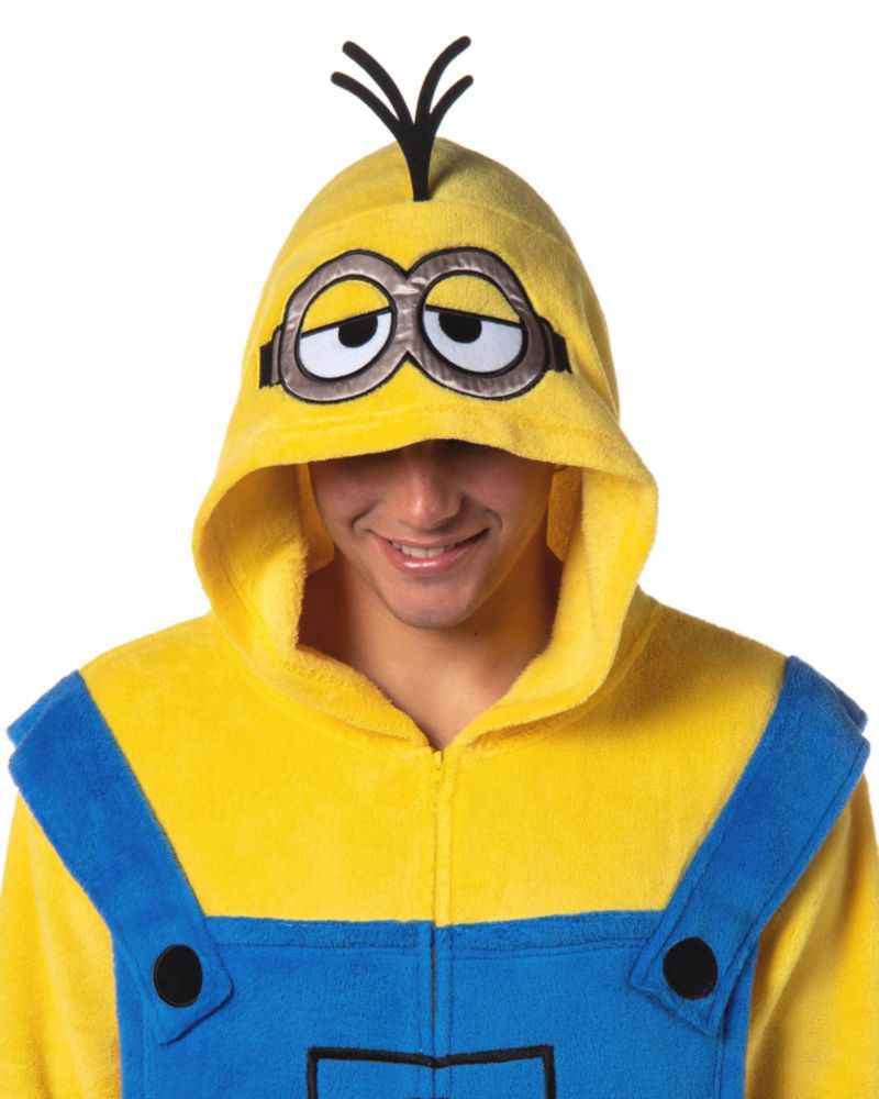 Pijamas INTIMO Kigurumi de Minions Talla L/XL Multicolor