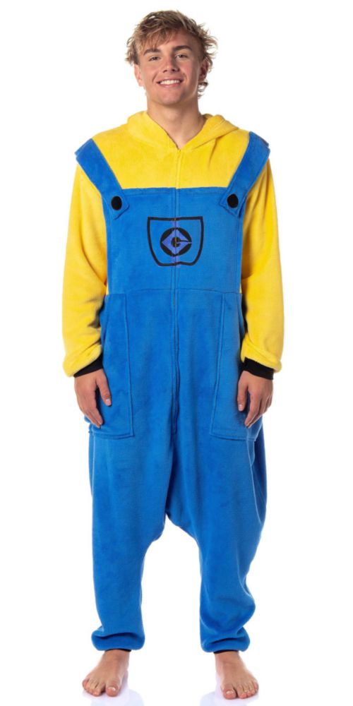Pijamas INTIMO Kigurumi de Minions Talla L/XL Multicolor
