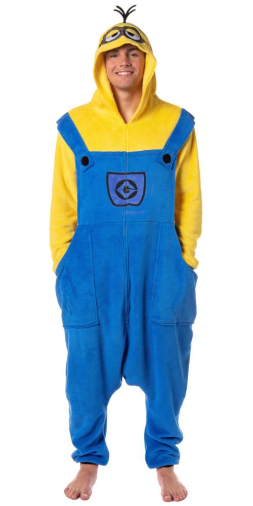 Pijamas INTIMO Kigurumi de Minions Talla L/XL Multicolor