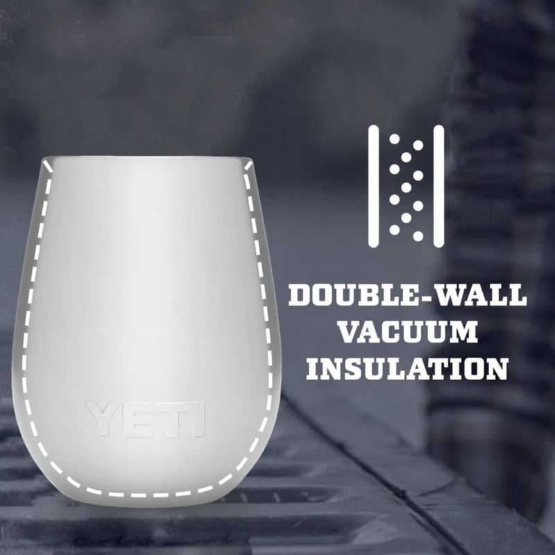 Vaso de vino YETI Rambler 300 ml con aislamiento al vacío acero inoxidable