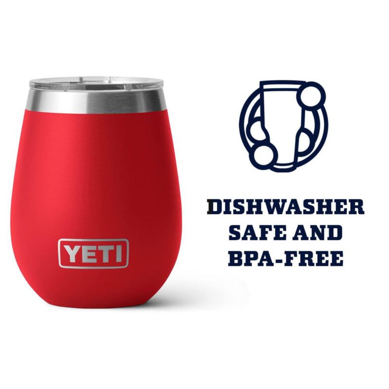 Vaso de vino YETI Rambler 300 ml con aislamiento al vacío acero inoxidable