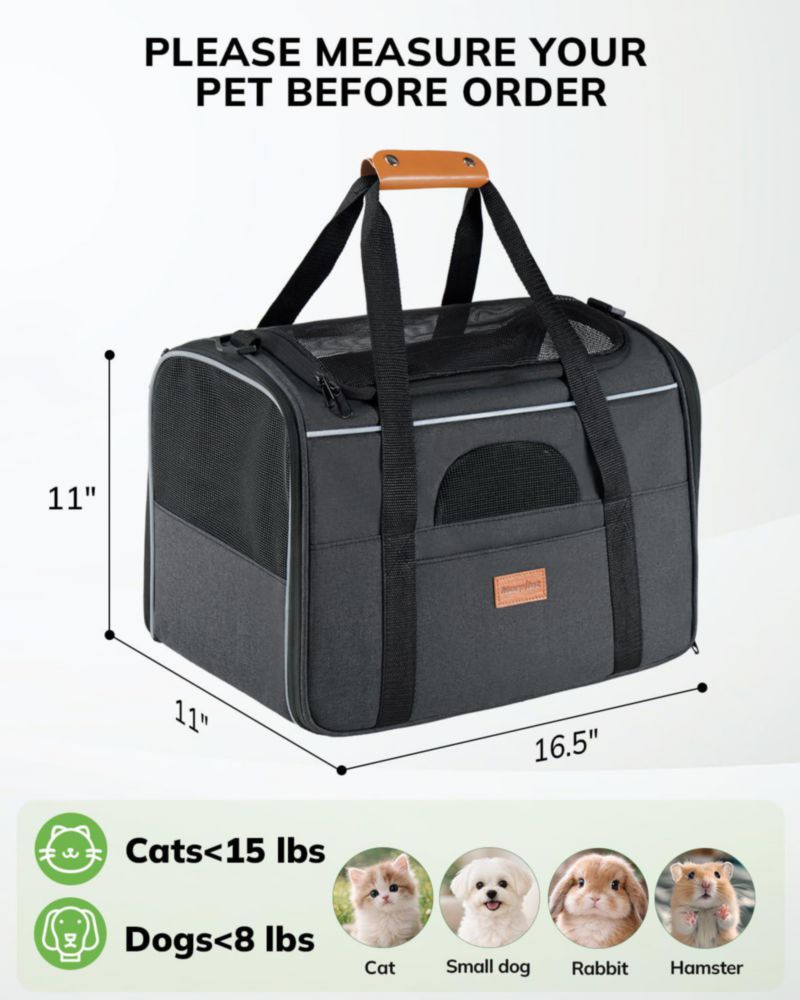 Transportadora para Gatos Morpilot 42 cm x 28 cm x 28 cm 68 kg