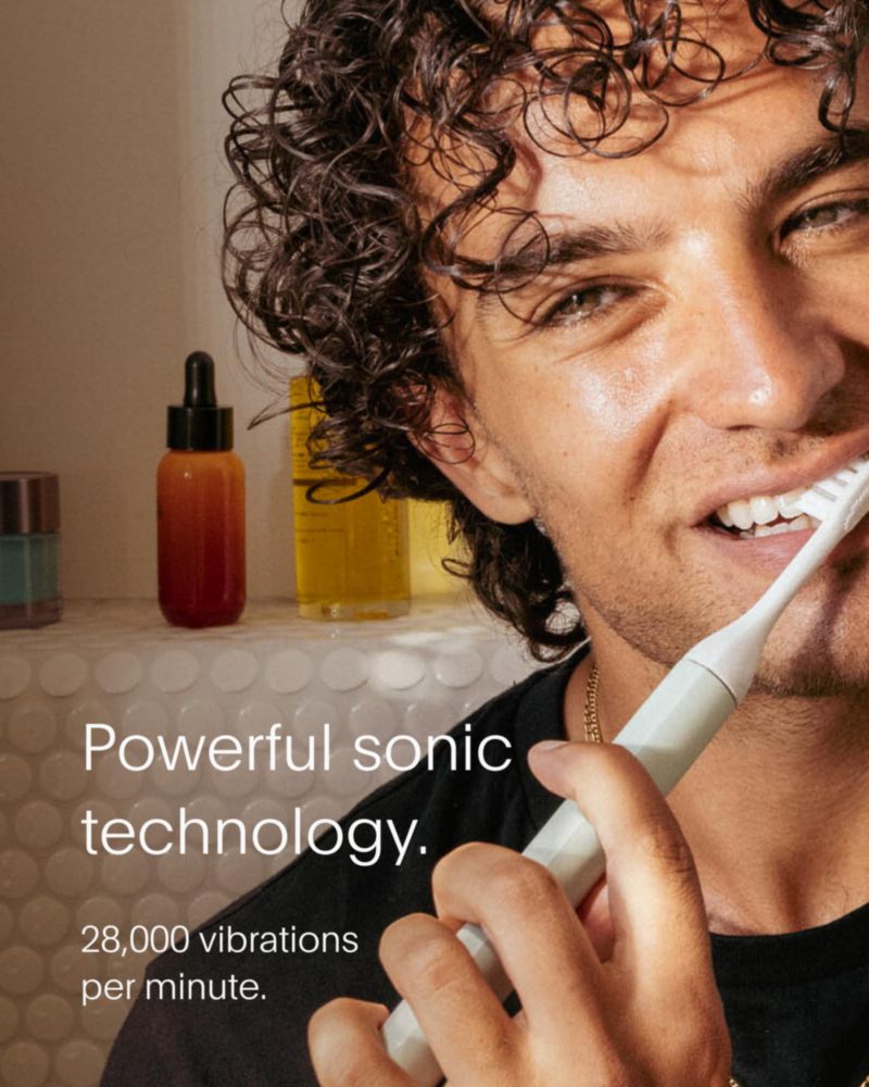 Cepillo de dientes eléctrico SURI Core Sonic verde batería de 4 semanas