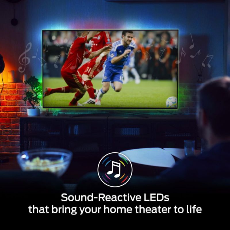 Tira de Luces LED Monster 30m RGB Reactiva al Sonido con Control Remoto