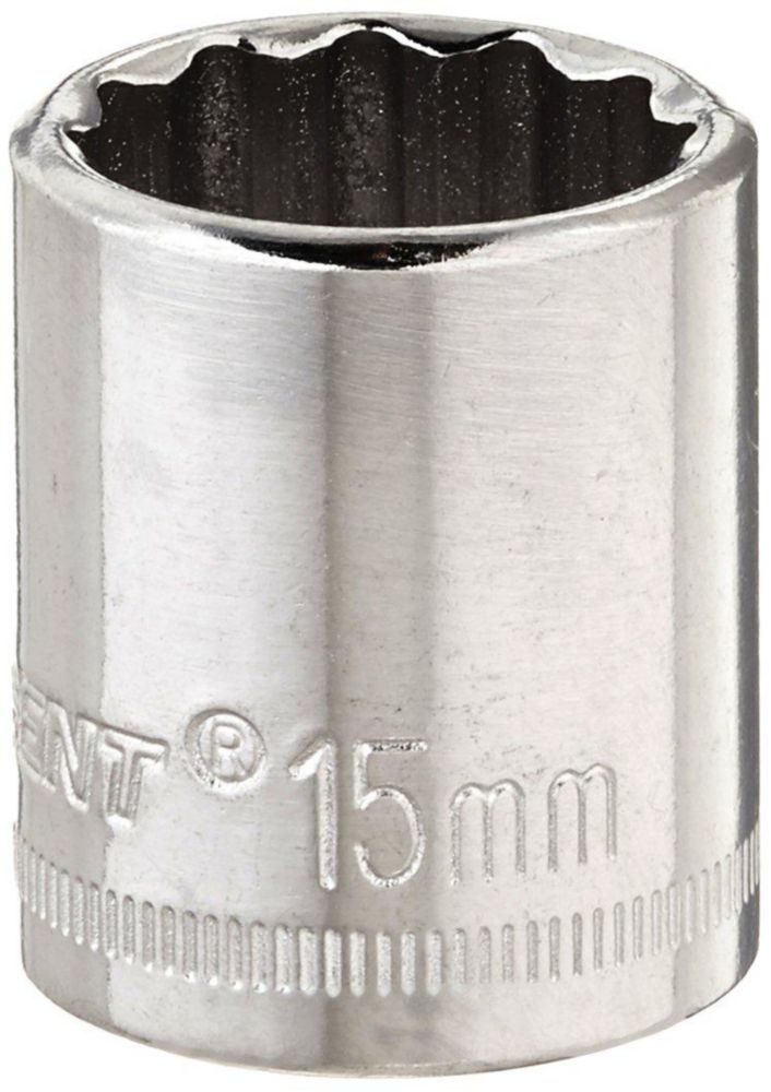 Conector Socket Crescent de 3/8 pulgadas 12 puntos métricos 15 mm