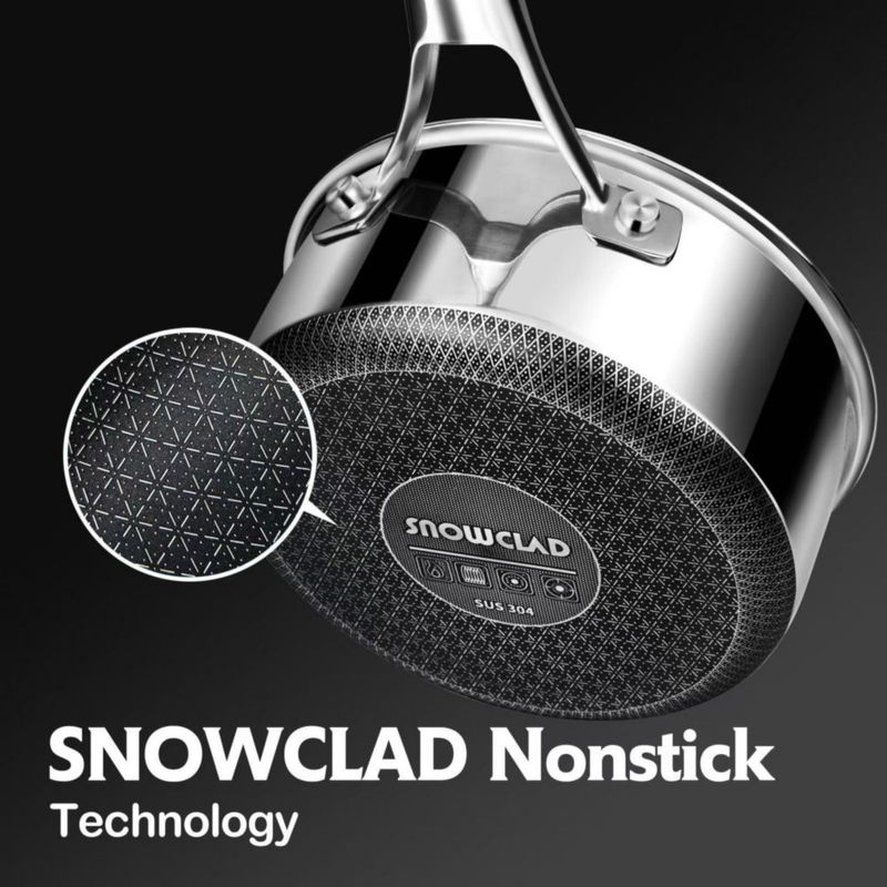 Juego de cacerolas antiadherentes SNOWCLAD 24 L / 33 L / 58 L