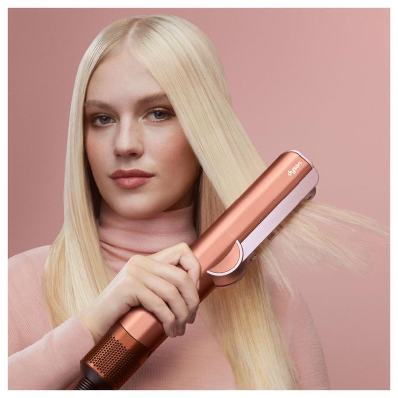 Plancha para el cabello Dyson Airstrait™ edición especial Amber Silk