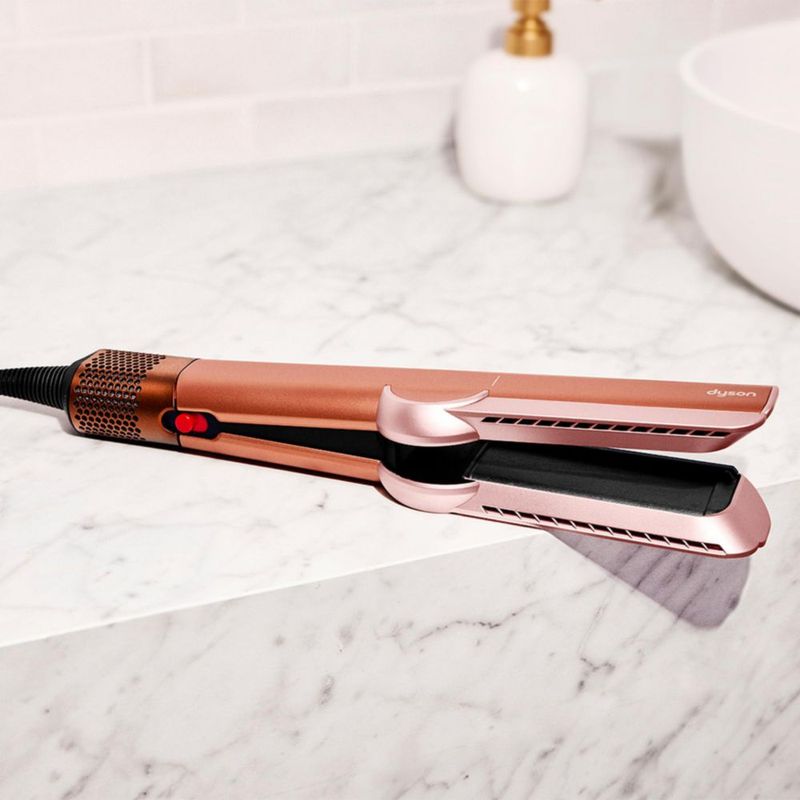Plancha para el cabello Dyson Airstrait™ edición especial Amber Silk