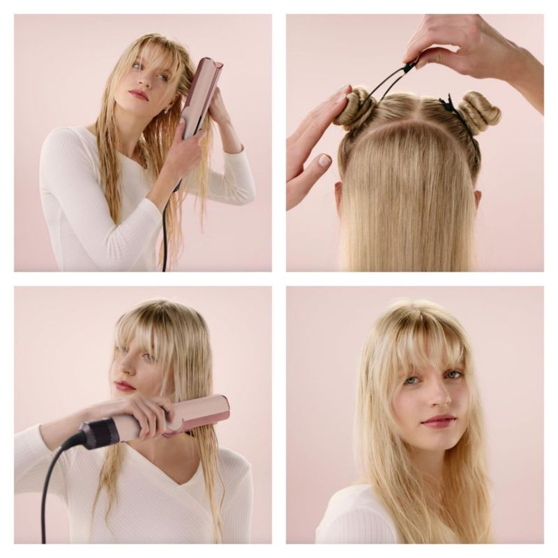 Plancha para el cabello Dyson Airstrait™ edición especial Amber Silk