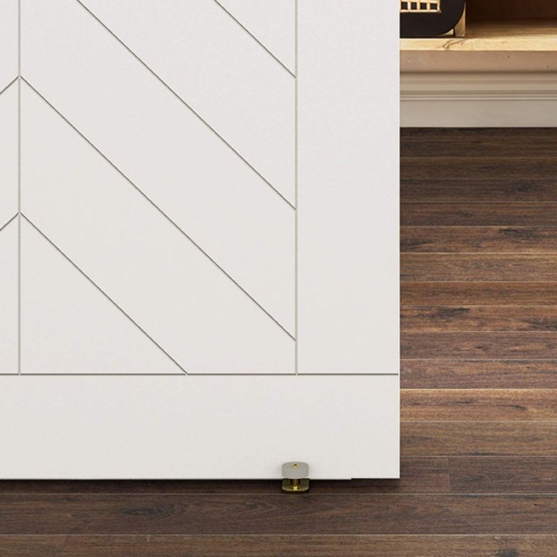 Herrajes interiores para puerta estilo granero corrediza National Hardware N700-113