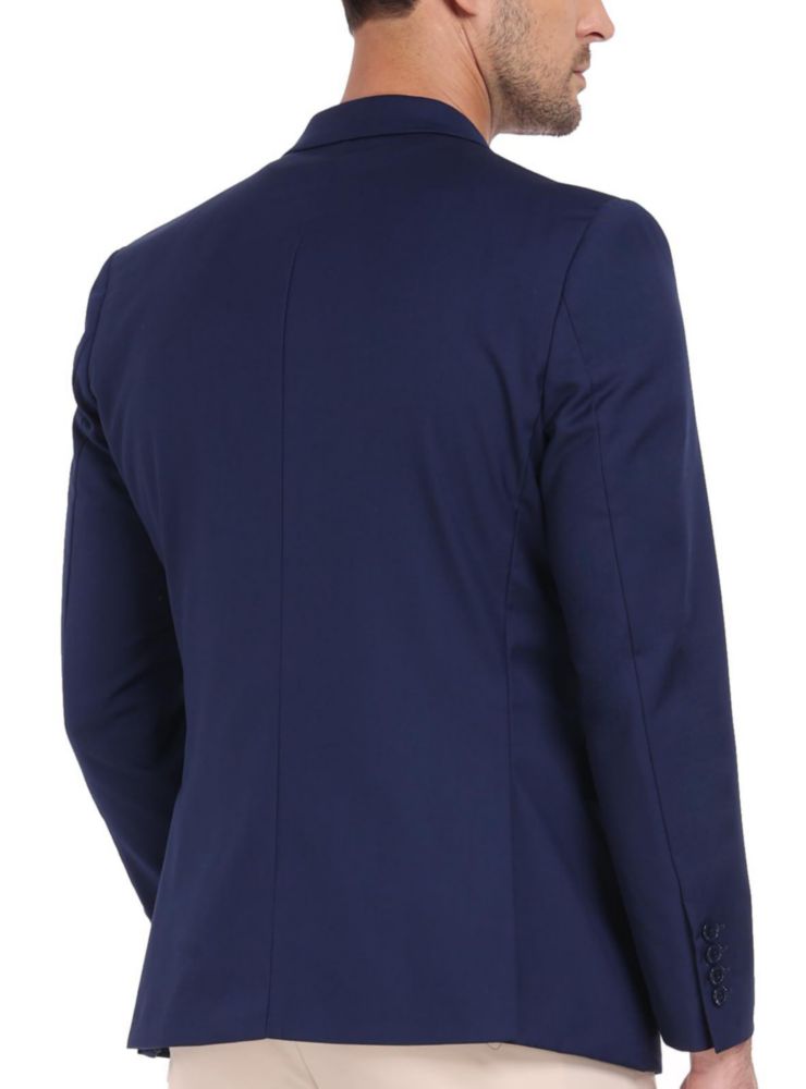 Blazer AIBUYTA Slim Fit azul marino talla M