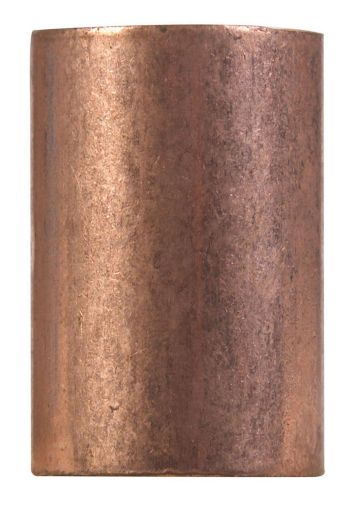 Acople de cobre Elkhart de 1" con parada