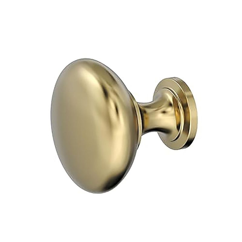Perilla de gabinete Amerock 3 cm latón pulido redonda