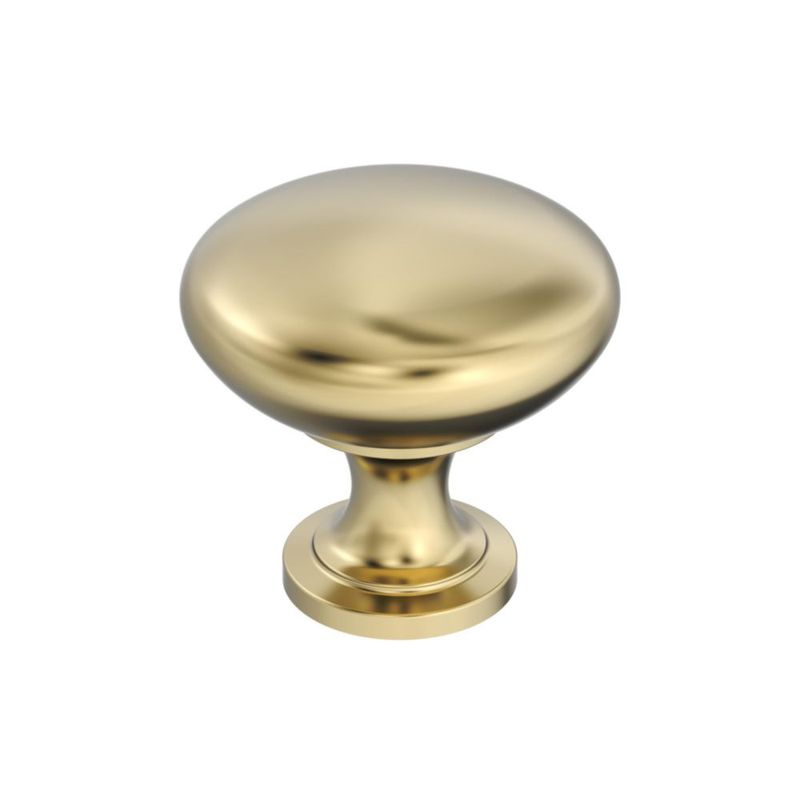 Perilla de gabinete Amerock 3 cm latón pulido redonda