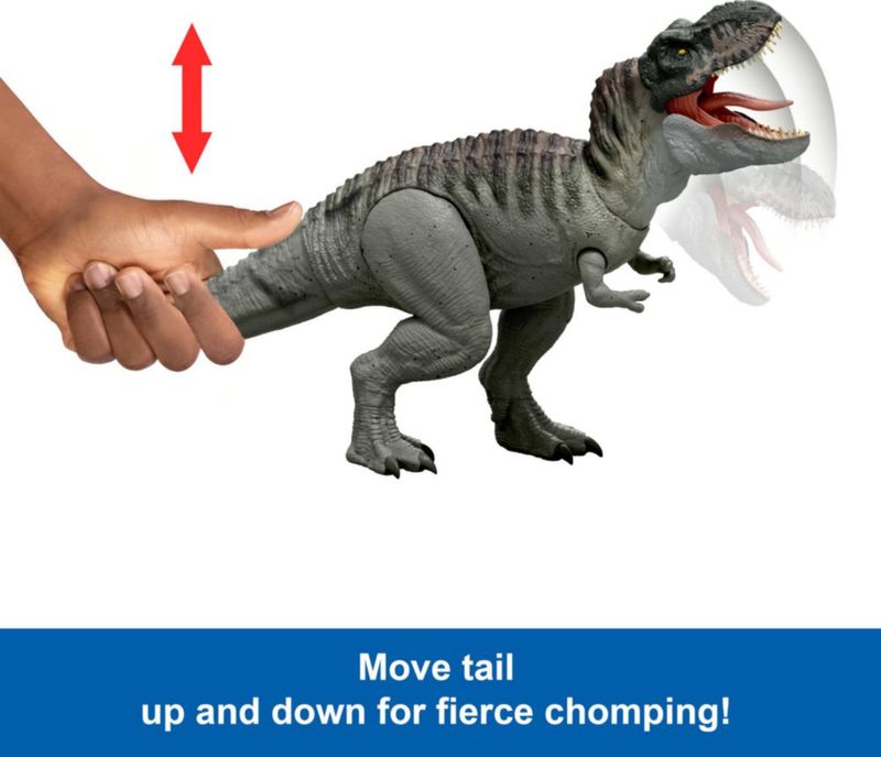 Figura de dinosaurio Mattel Jurassic World Rebirth Tyrannosaurus Rex