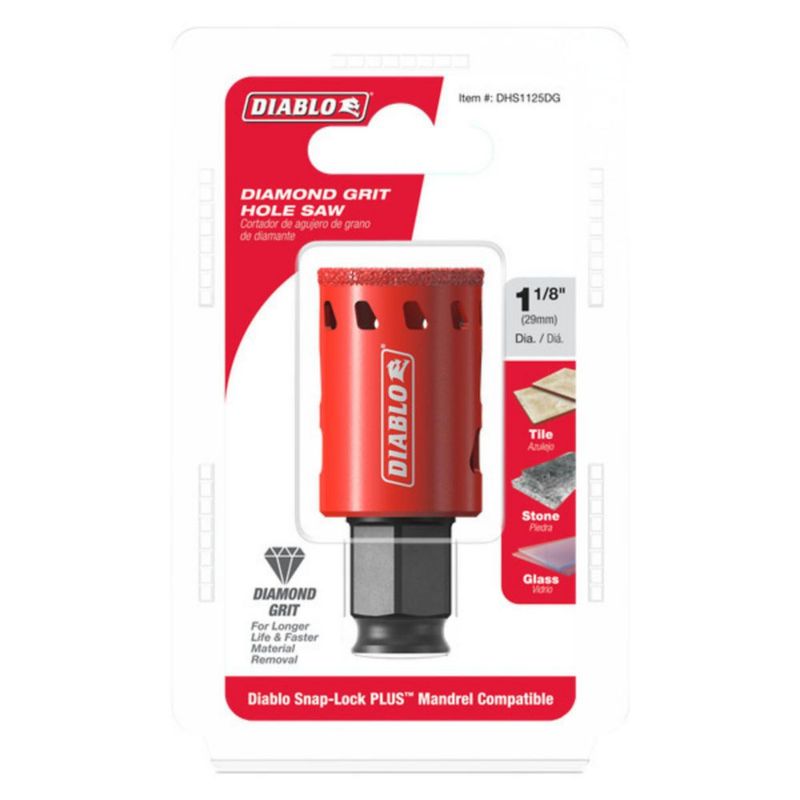 Sierra perforadora Diablo DHS1125DG 29 cm grano de diamante 115 Kerf