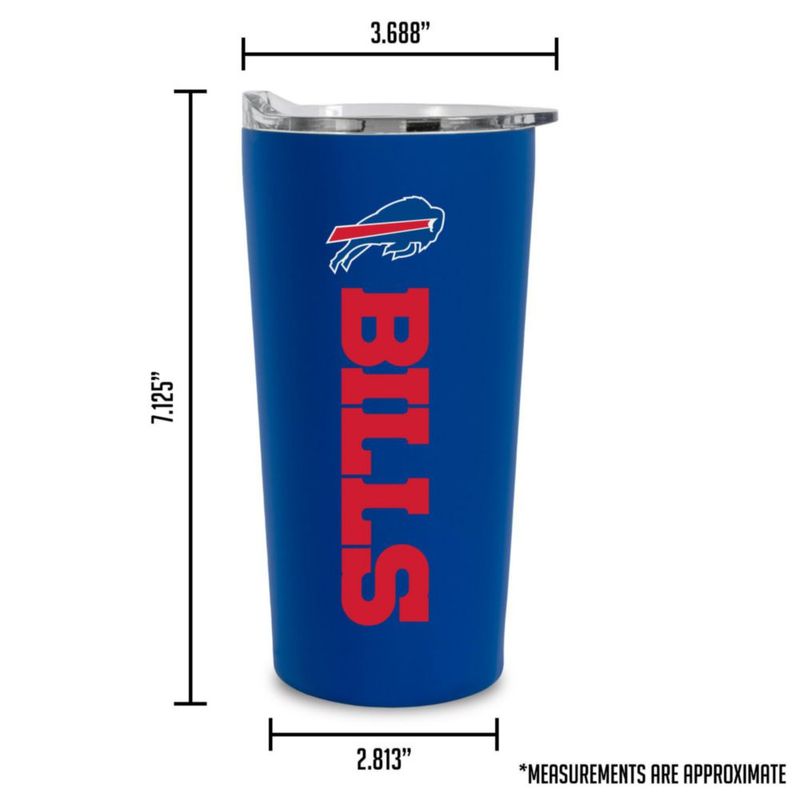 Vaso térmico Rico Industries 510 ml Buffalo Bills de tacto suave