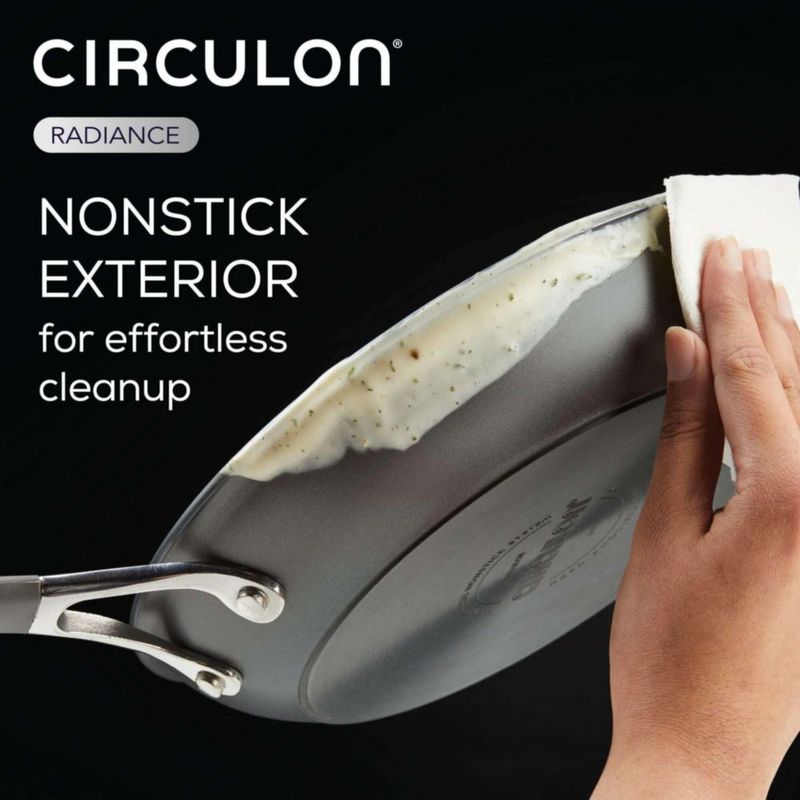 Juego de utensilios de cocina Circulon Radiance anodizado duro antiadherente 10 unidades