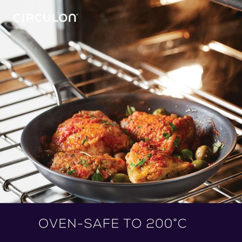 Juego de utensilios de cocina Circulon Radiance anodizado duro antiadherente 10 unidades