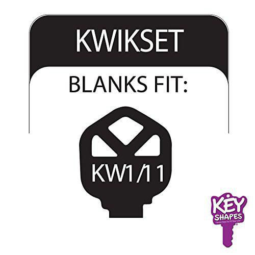 Espada forjada Key Blank Lucky Line KW1/11 (B301K)