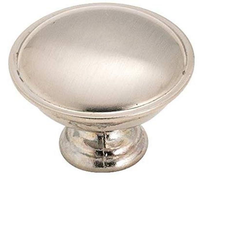 Tirador de Gabinete Amerock Redondo 4 cm Cromo Cepillado