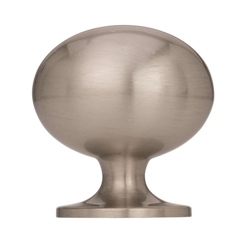 Pomo de Cajón Amerock Oval de Níquel Satín 35 cm